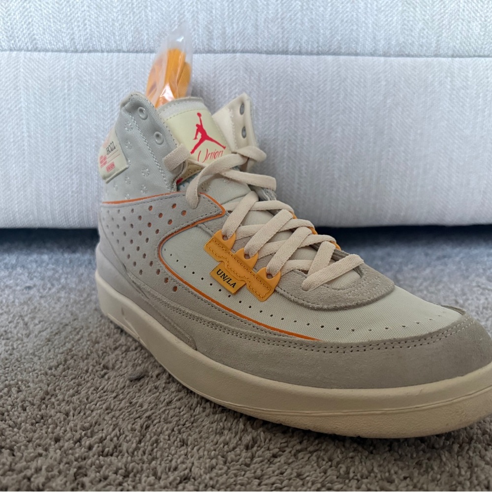 Mens Size 10.5 Union LA x Air Jordan 2 Retro SP ‘Rattan’